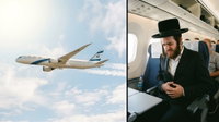 דילמה בגובה 30 אלף רגל: מתי מסתיים הצום של נוסעי המטוסים?