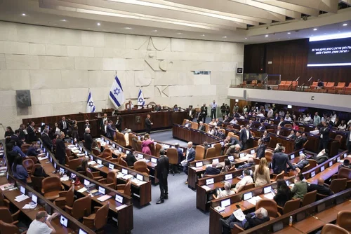 מליאת הכנסת השבוע