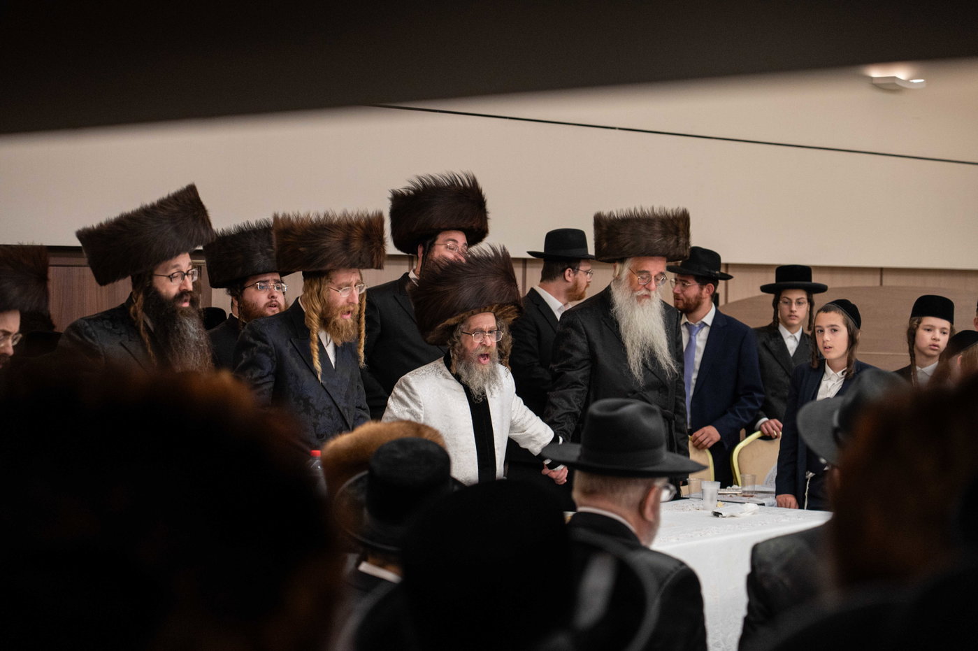 האדמו"ר מקרעטשניף סיגעט בביקור באנטווערפן 