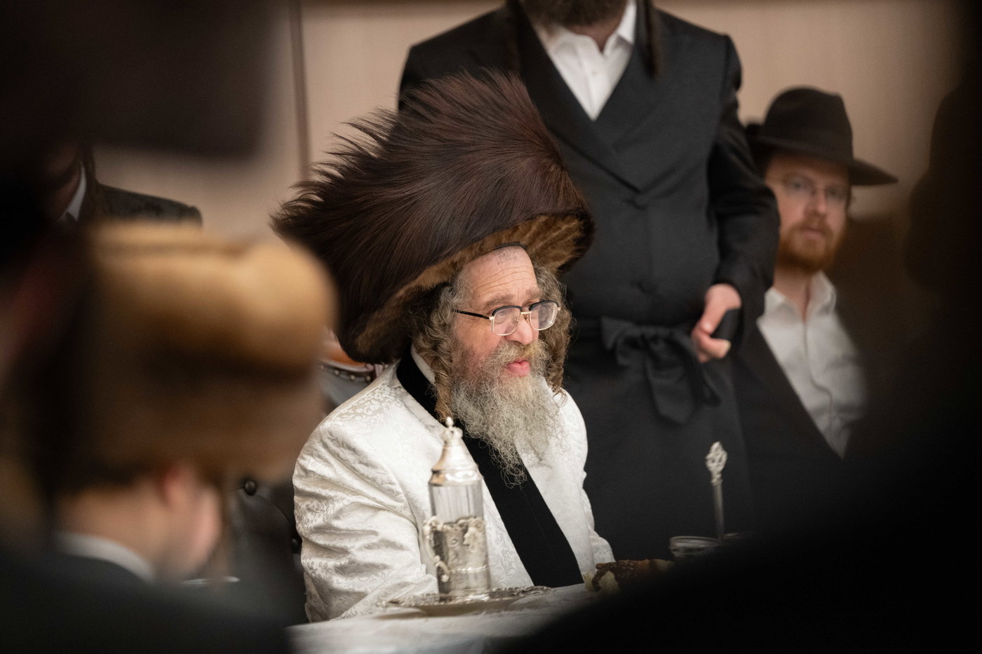 האדמו"ר מקרעטשניף סיגעט בביקור באנטווערפן 