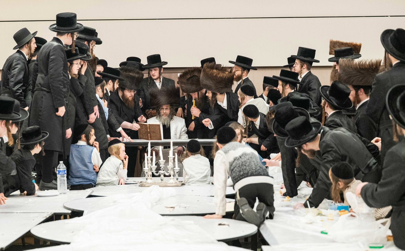 האדמו"ר מקרעטשניף סיגעט בביקור באנטווערפן 