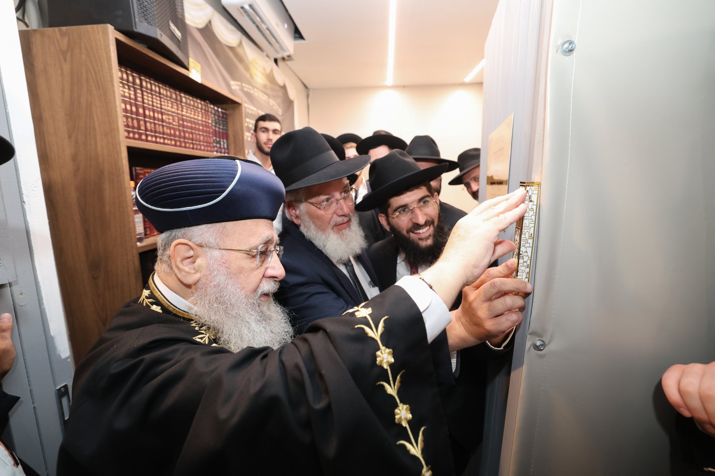 הראשל"צ הגר"י יוסף בביקור ברמות
