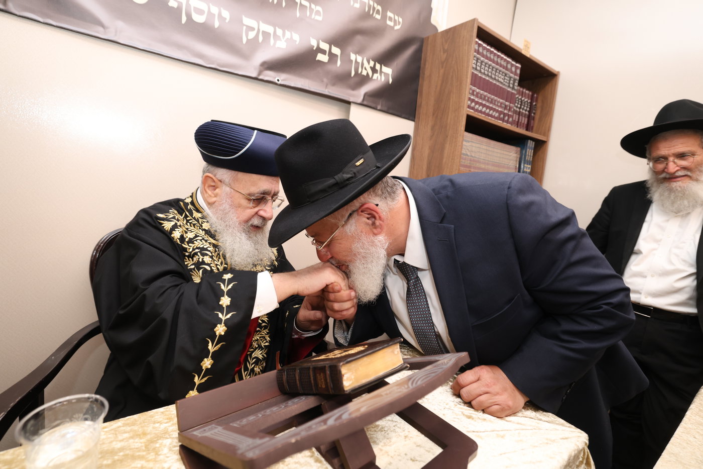 הראשל"צ הגר"י יוסף בביקור ברמות
