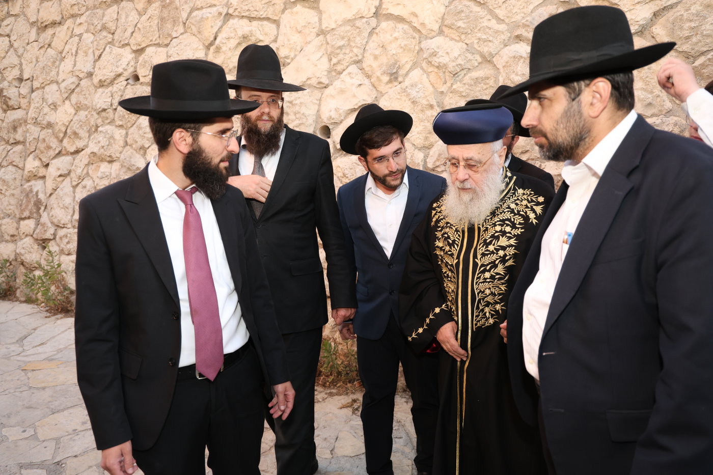 הראשל"צ הגר"י יוסף בביקור ברמות