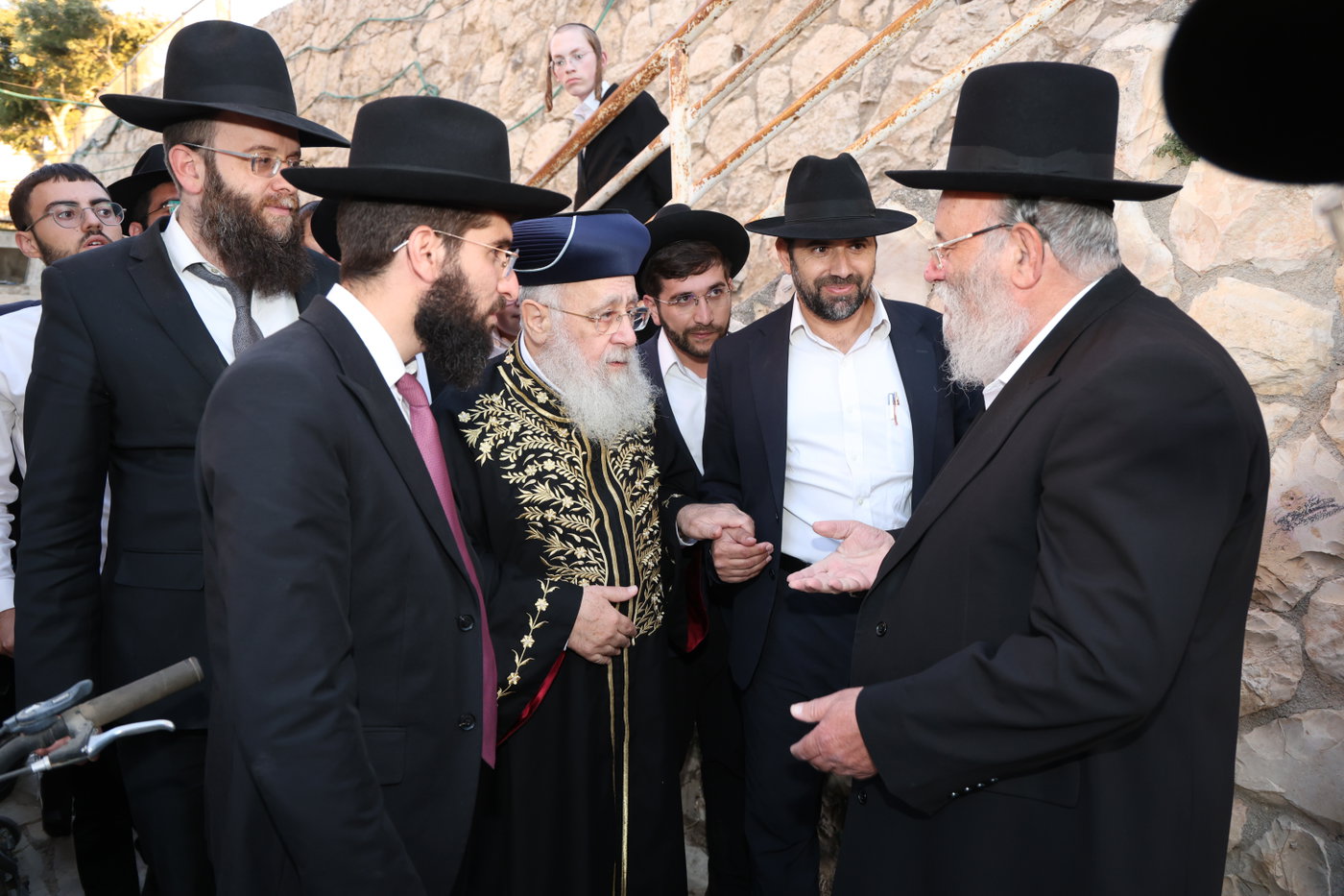 הראשל"צ הגר"י יוסף בביקור ברמות
