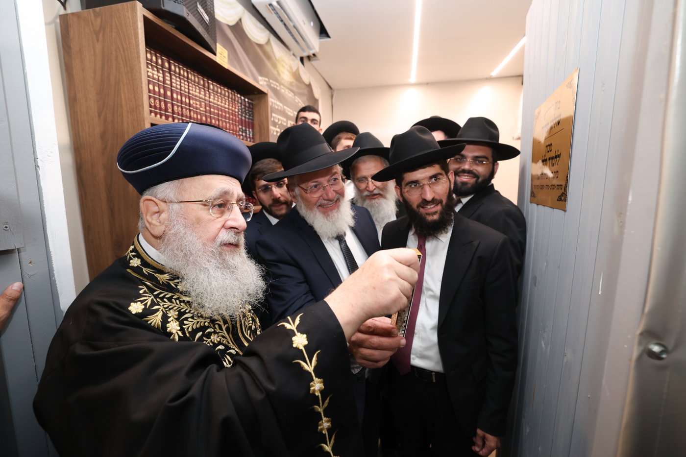 הראשל"צ הגר"י יוסף בביקור ברמות