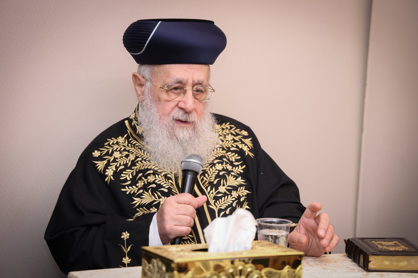הראשל"צ הגר"י יוסף בביקור ברמות