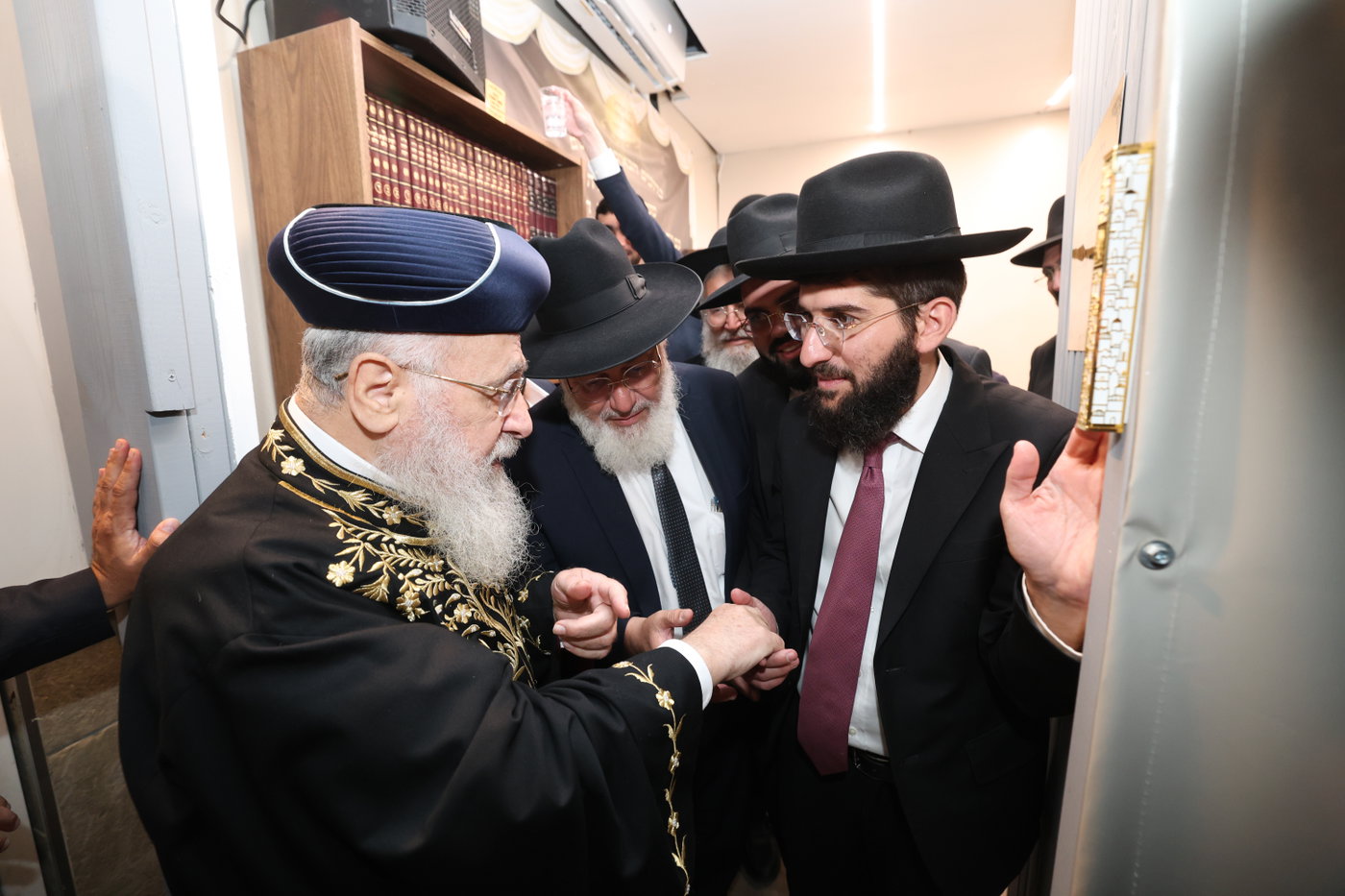 הראשל"צ הגר"י יוסף בביקור ברמות