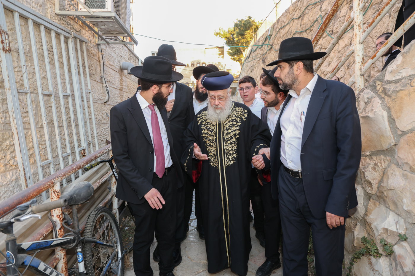 הראשל"צ הגר"י יוסף בביקור ברמות