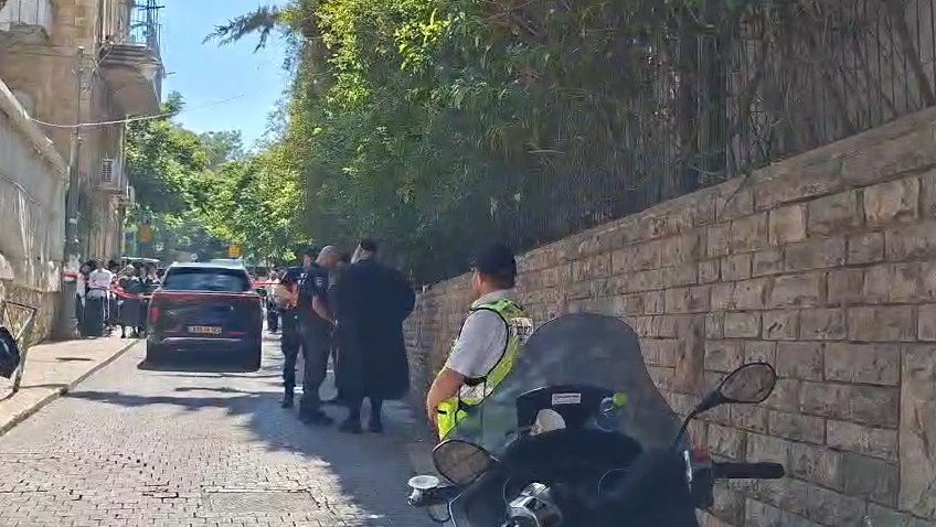 זירת התאונה