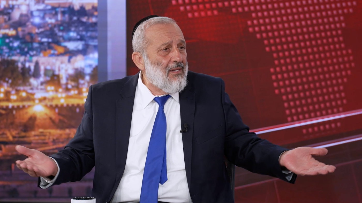 יו"ר ש"ס אריה דרעי בריאיון באולפן 'כיכר השבת'