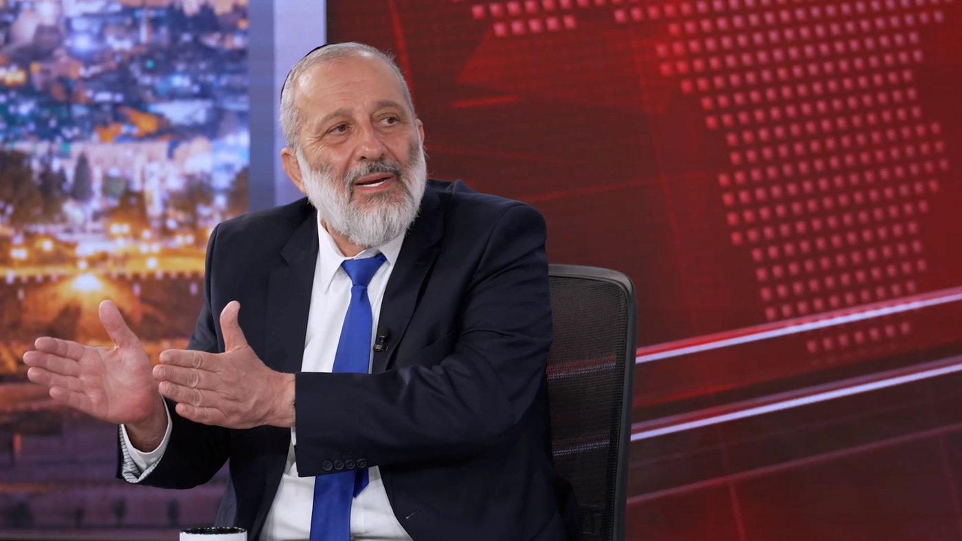 יו"ר ש"ס אריה דרעי בריאיון באולפן 'כיכר השבת'