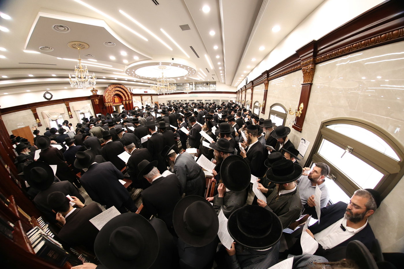 עצרת התעוררות ציפייה לגאולה בראשות האדמו"ר מדינוב