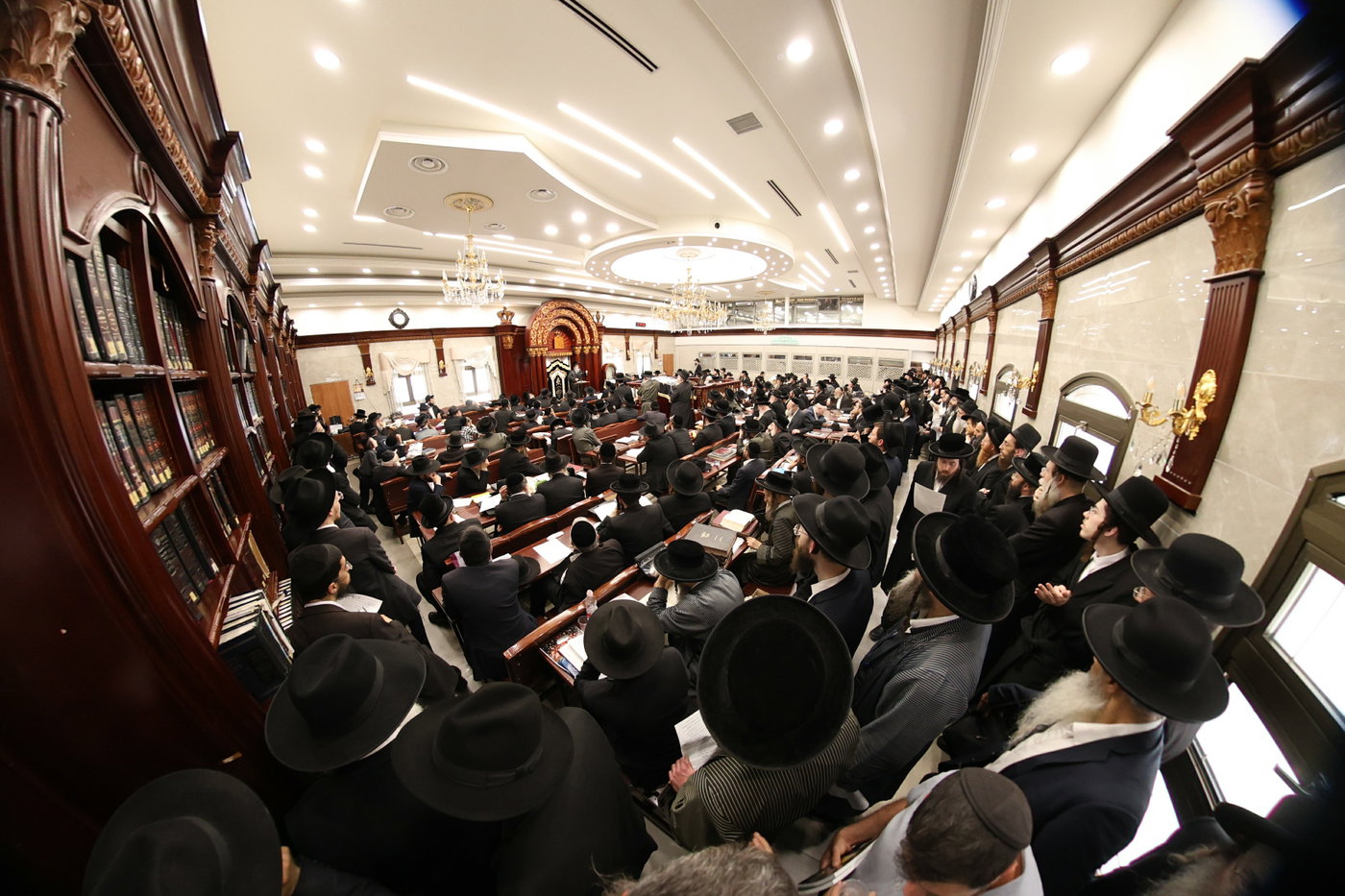 עצרת התעוררות ציפייה לגאולה בראשות האדמו"ר מדינוב