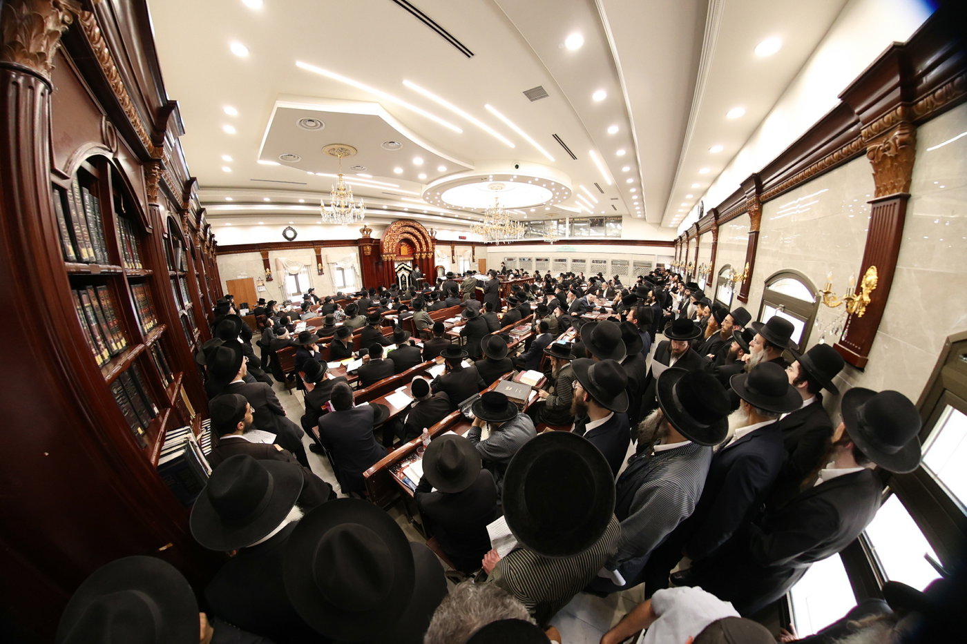 עצרת התעוררות ציפייה לגאולה בראשות האדמו"ר מדינוב