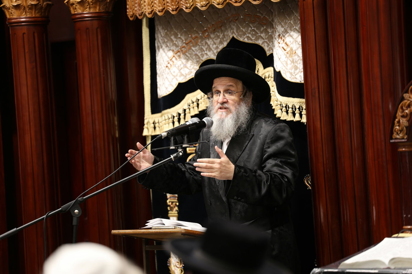 עצרת התעוררות ציפייה לגאולה בראשות האדמו"ר מדינוב