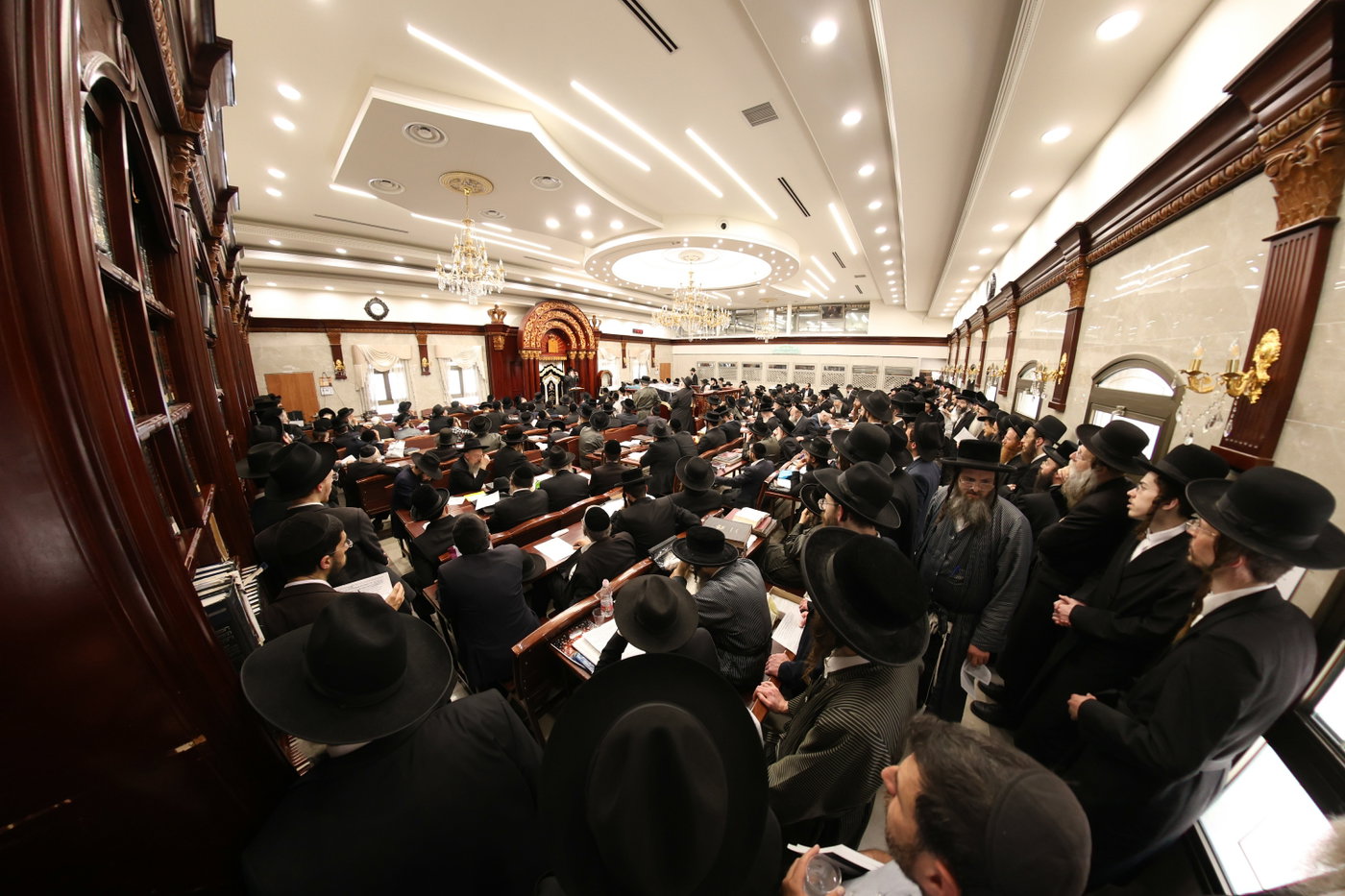 עצרת התעוררות ציפייה לגאולה בראשות האדמו"ר מדינוב