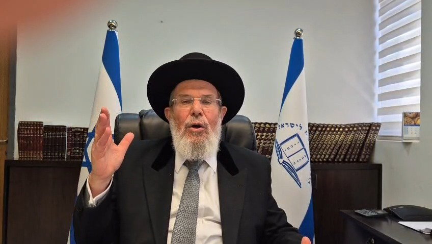 מבט על פרשת דברים: הרב הראשי הגאון רבי קלמן בר