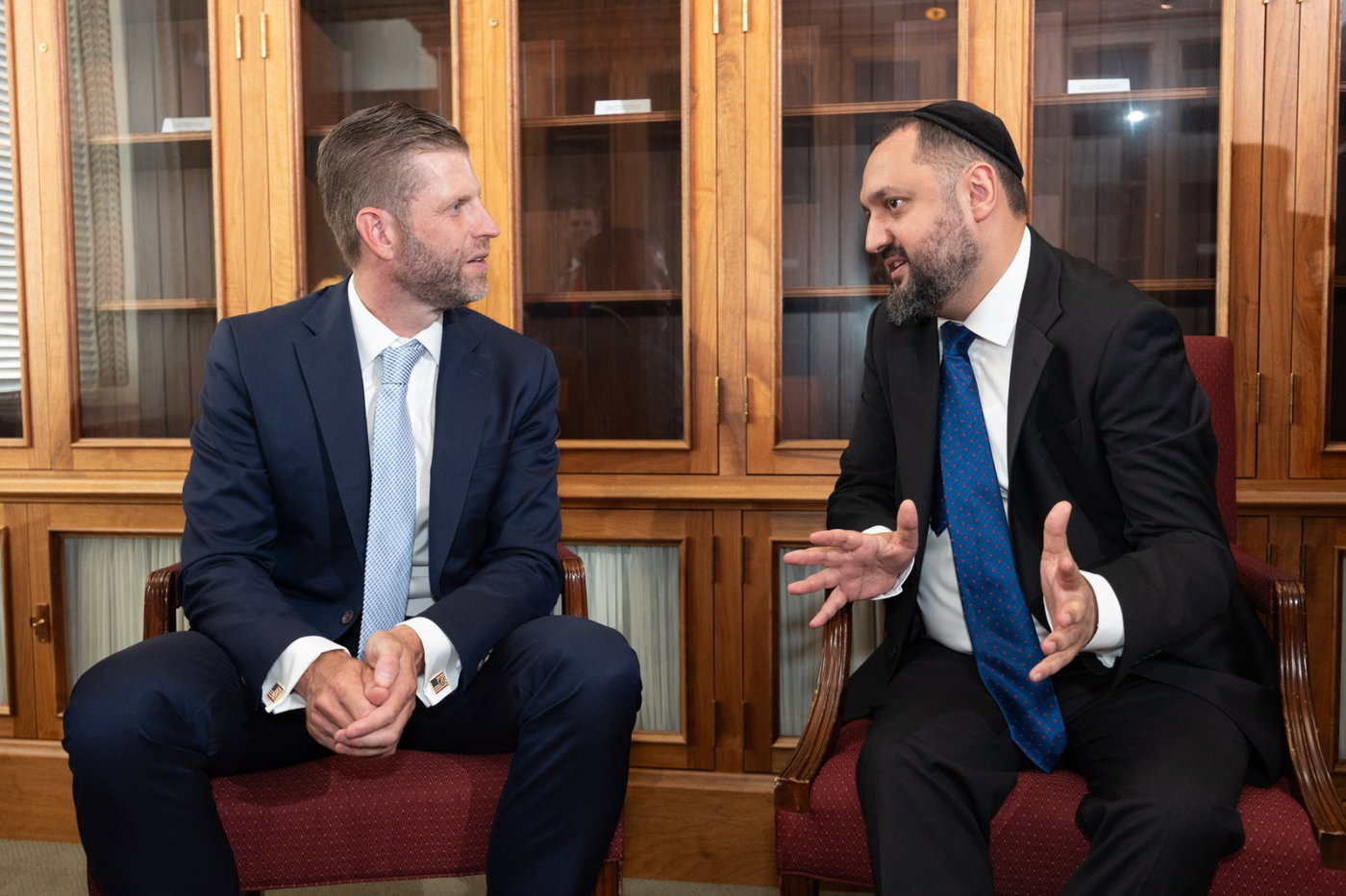 אריק טראמפ נפגש עם הרב מבאקו: "אזרבייג'ן היא ידידתנו, ישראל - בת בריתנו"
