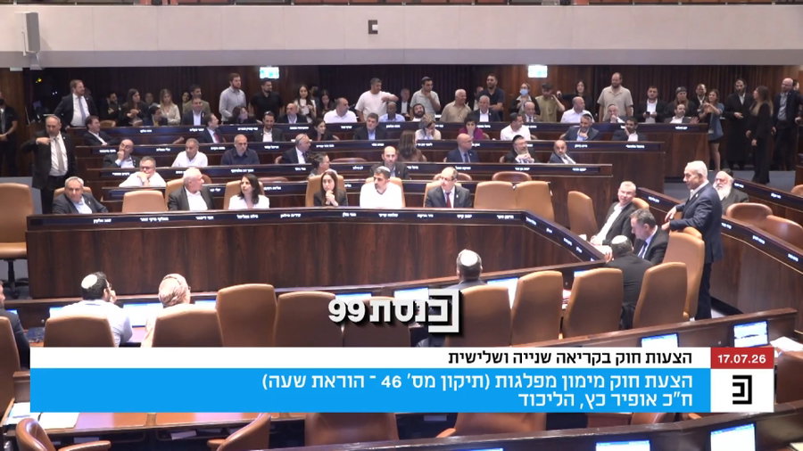 פיזור הכנסת ויציאה לבחירות