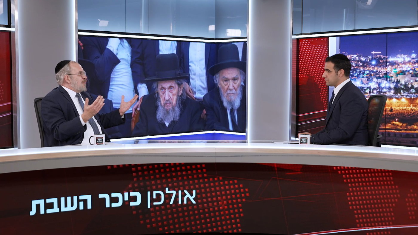 ח"כ יעקב אשר בריאיון באולפן 'כיכר השבת'