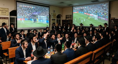 אם בחורי יראו הערב כדורגל, אז מי ישמור אלינו? | צפו