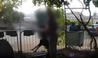 תועד במצלמת הגוף: הכלב חולץ לאחר התעללות קשה בג'סר א-זרקא
