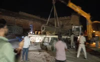 "הם איימו עליי ברצח": תותח היסטורי נשדד ע"י 30 חמושים ומנוף