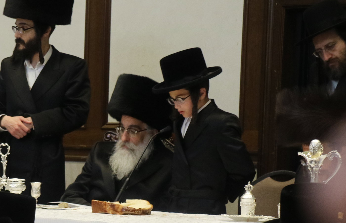 שמחת בר המצווה לנכד האדמו"ר מסקולען לייקווד