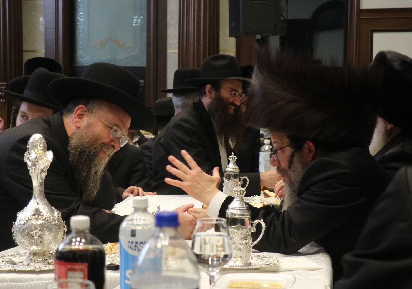 שמחת בר המצווה לנכד האדמו"ר מסקולען לייקווד