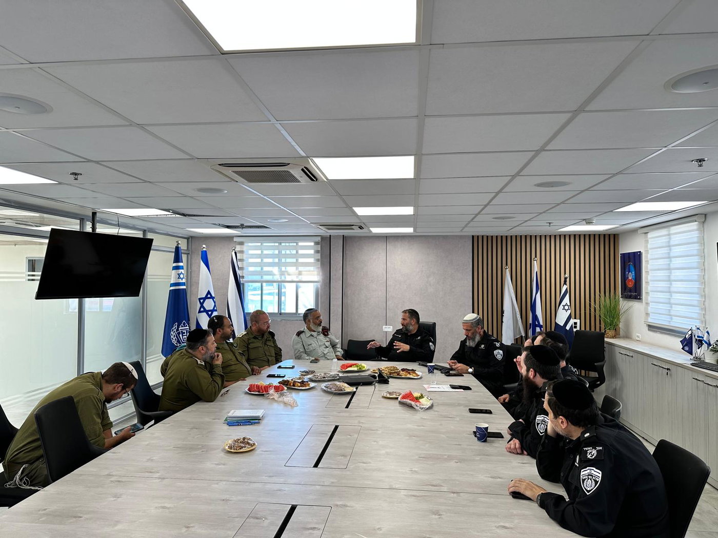 המפגש בין הרבנים