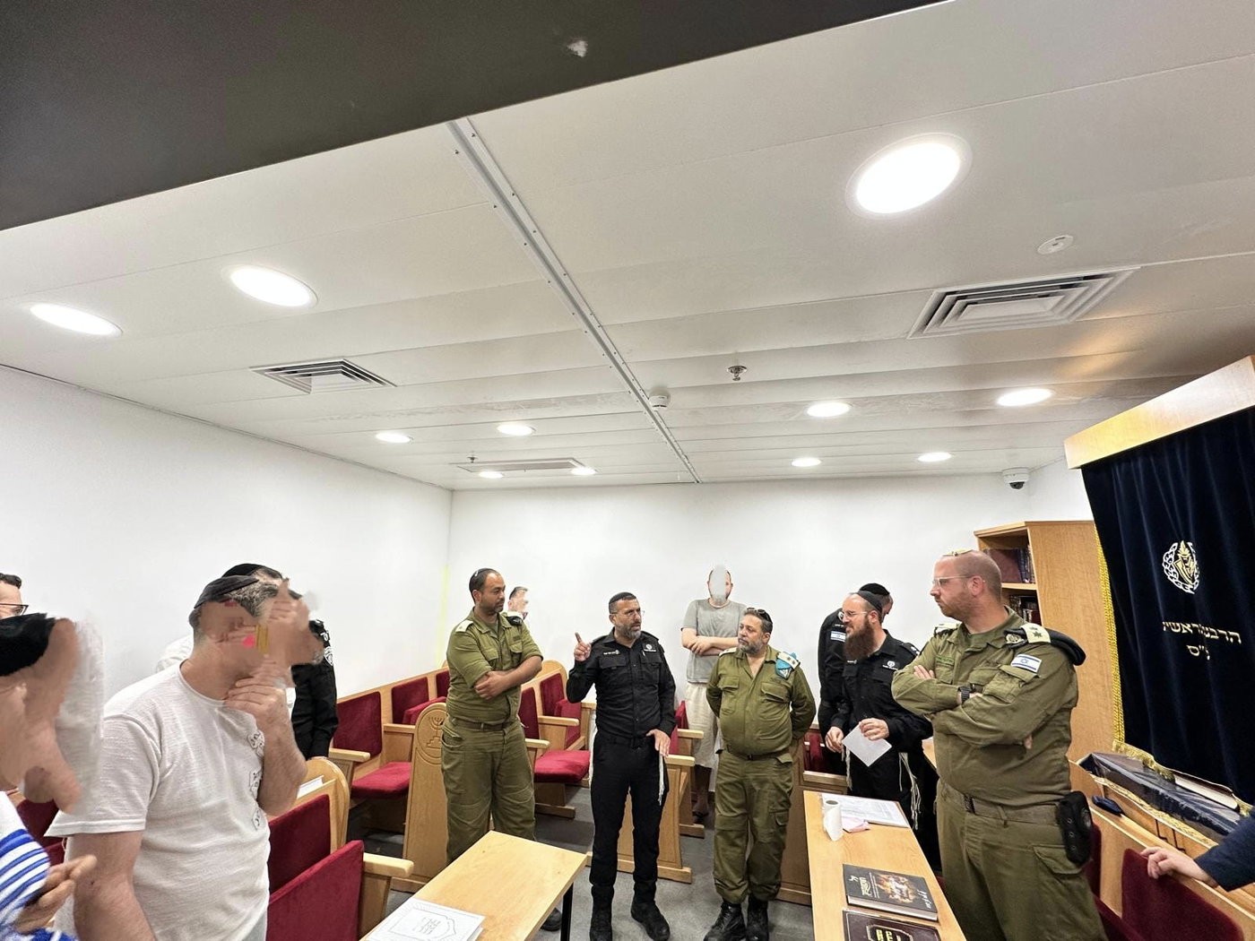 המפגש בין הרבנים
