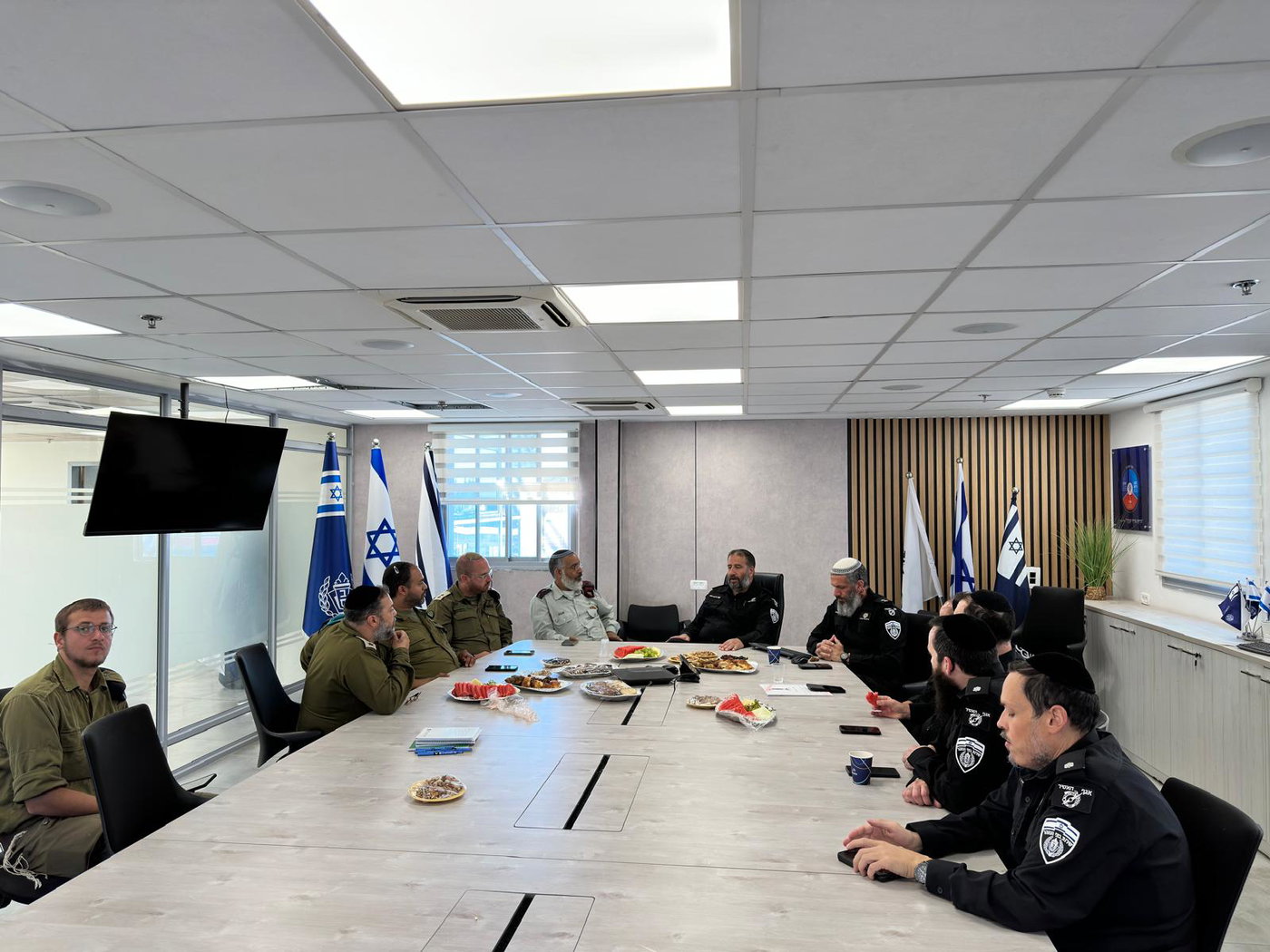 המפגש בין הרבנים