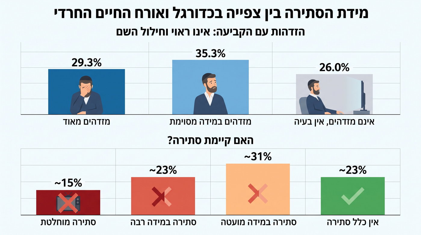 הסקר שמגלה: כמה חרדים באמת צופים במונדיאל ומה קורה בישיבות?