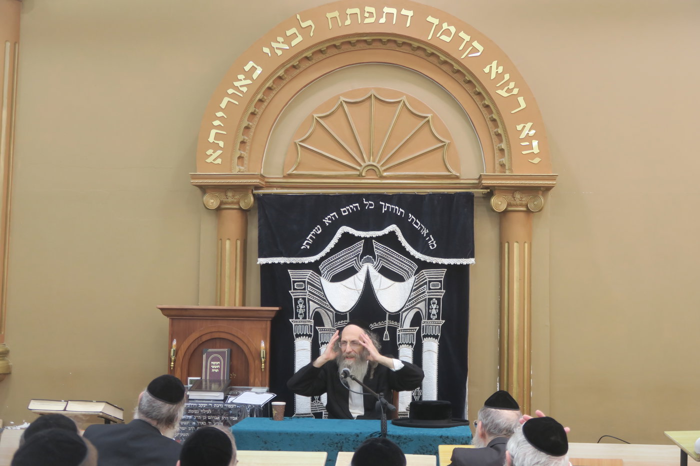 רבי אלימלך בידרמן בישיבת רנה של תורה בכרמיאל