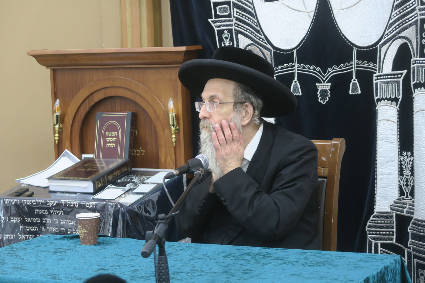 רבי אלימלך בידרמן בישיבת רנה של תורה בכרמיאל