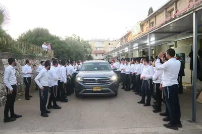 רבי אלימלך בידרמן בישיבת רנה של תורה בכרמיאל