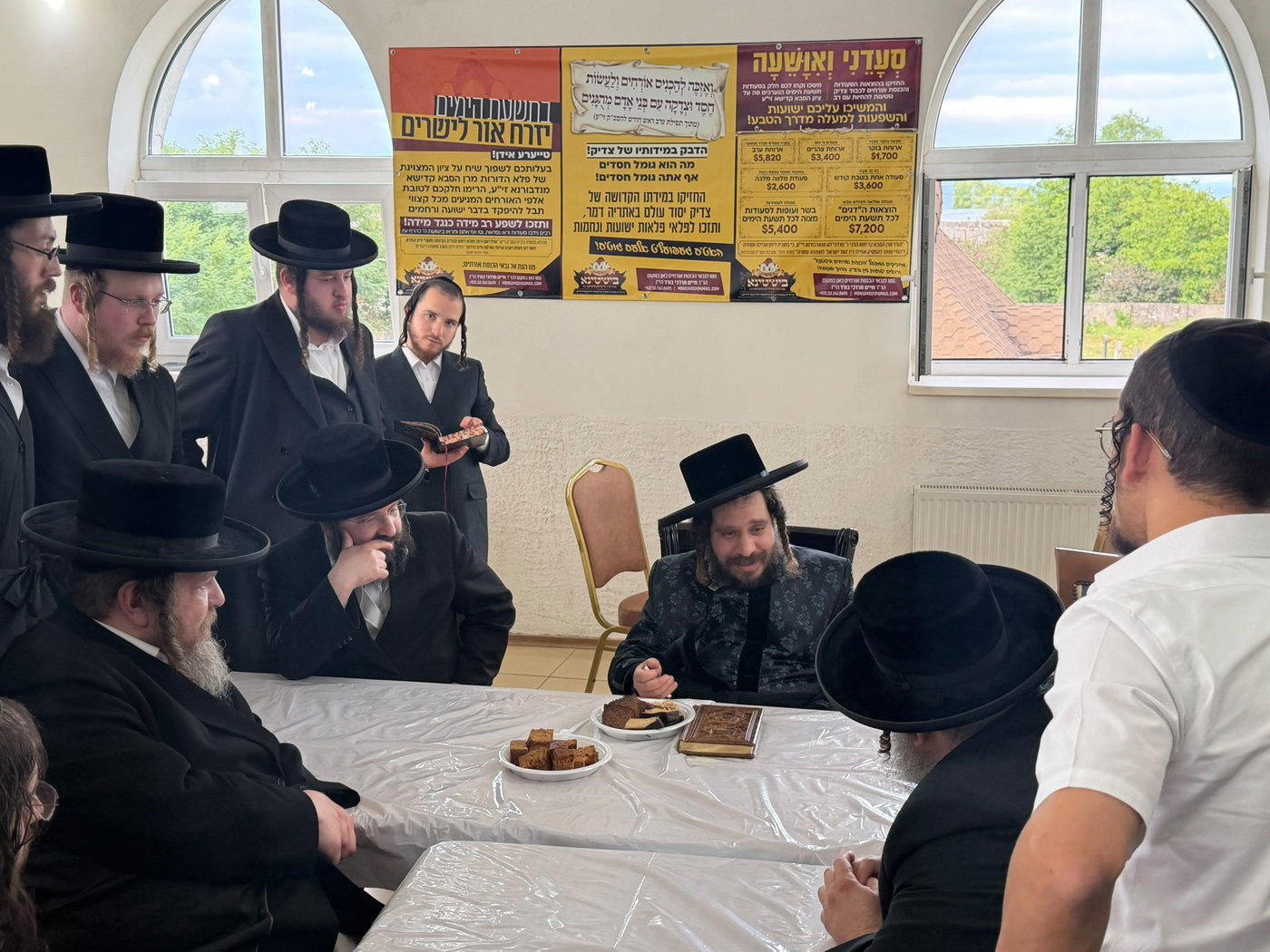 האדמו"ר מקרעטשניף כפר עטה במסע תשעת הימים