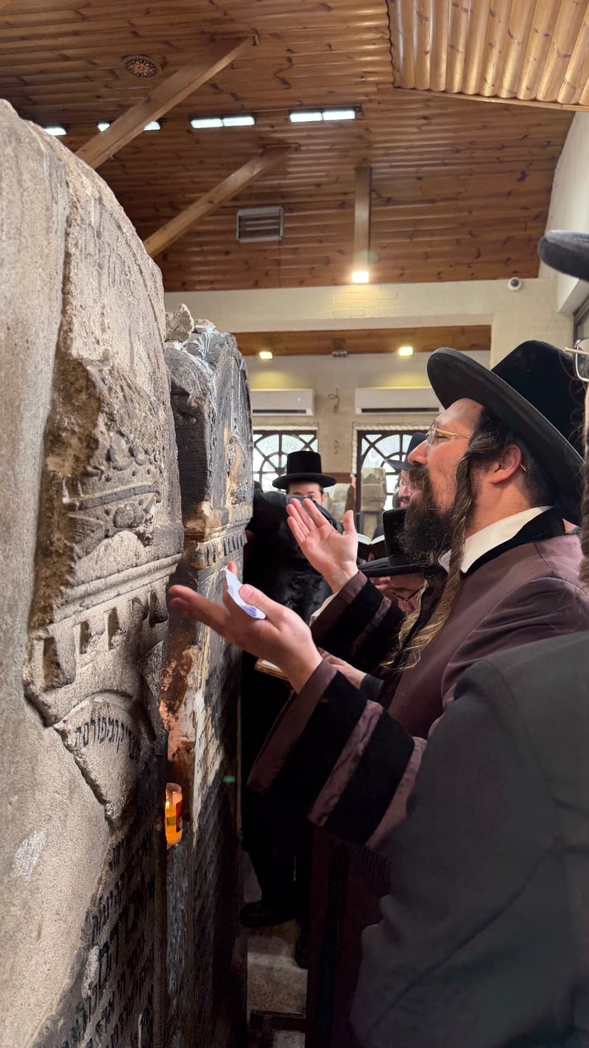 האדמו"ר ממעזבוז במסע תשעת הימים