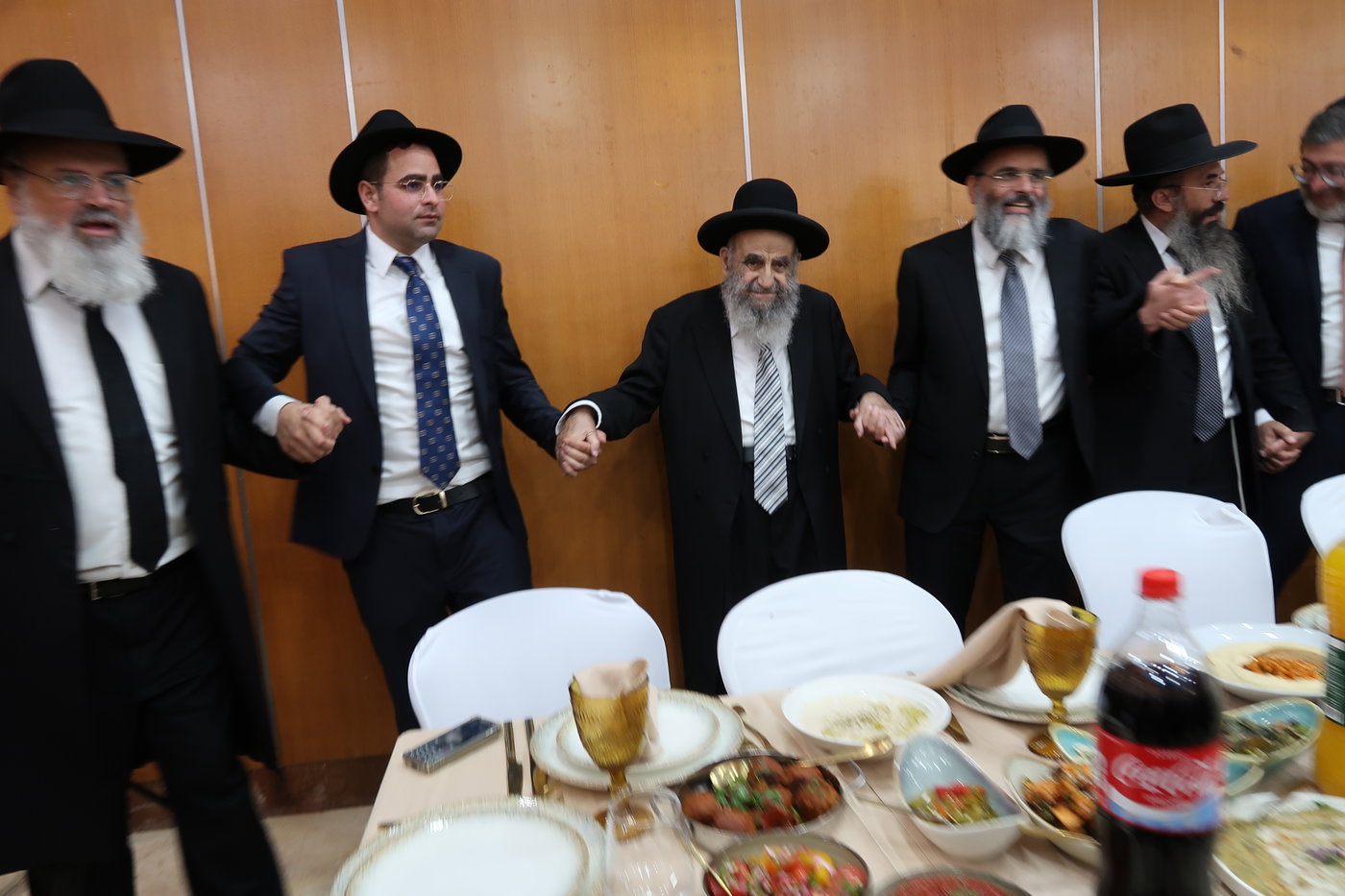 שמחת אירוסי נכד הגר"מ צדקה