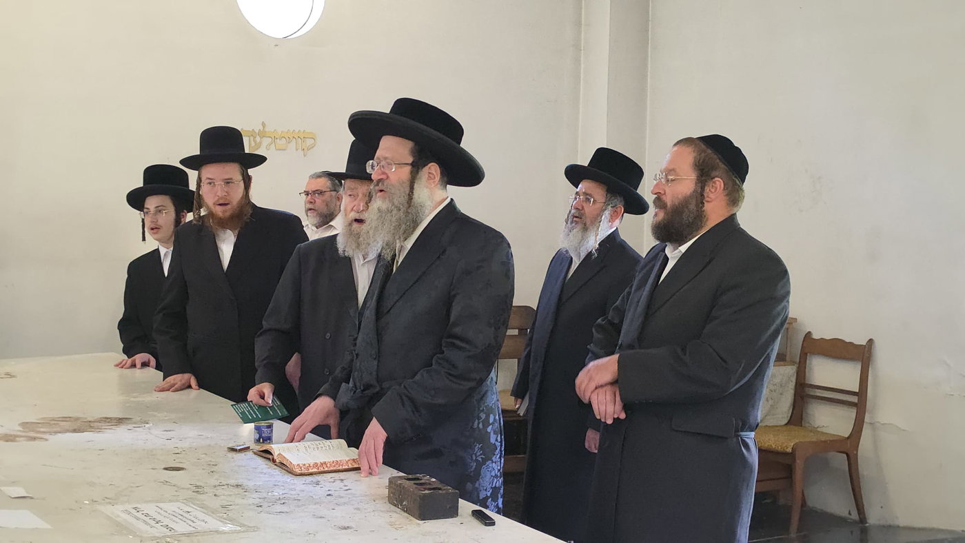האדמו"ר מביטשקוב במסע תשעת הימים