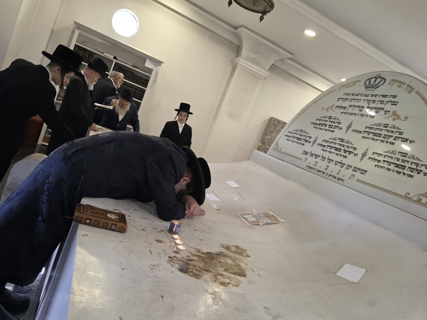 האדמו"ר מביטשקוב במסע תשעת הימים