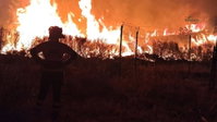 ספרד מאבדת שליטה: שריפת ענק משתוללת מצפון לבירה מיום חמישי