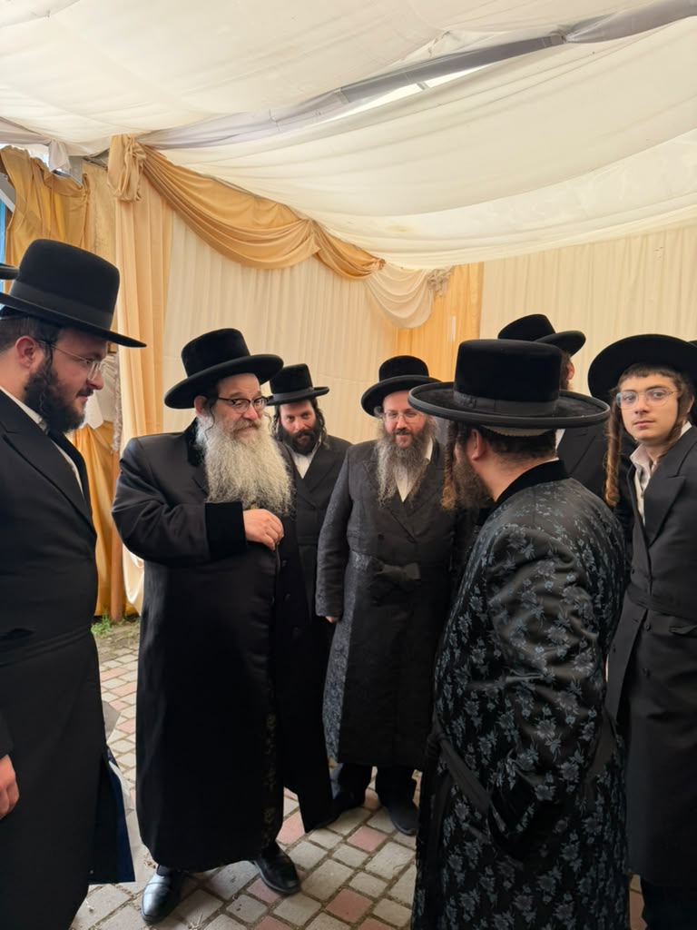 האדמו"ר מנדבורנה אלעד במסע תשעת הימים