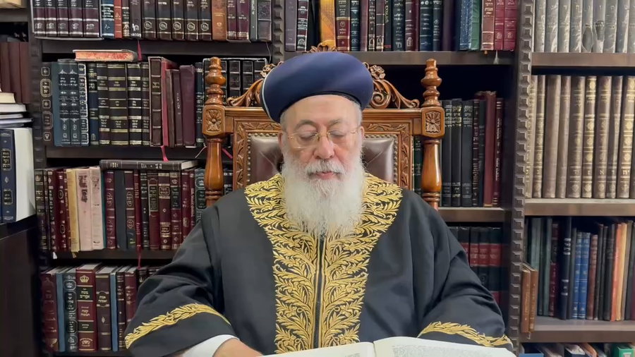 צפו בשיחה המלאה של הראשון לציון