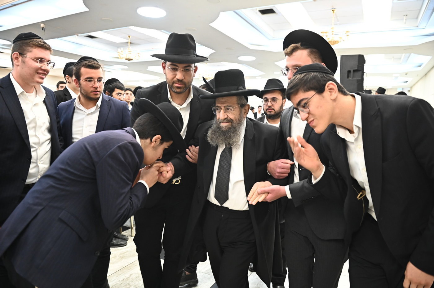 מעמד הכנה רב רושם לבני הישיבות בבני ברק העולים לישיבות גדולות