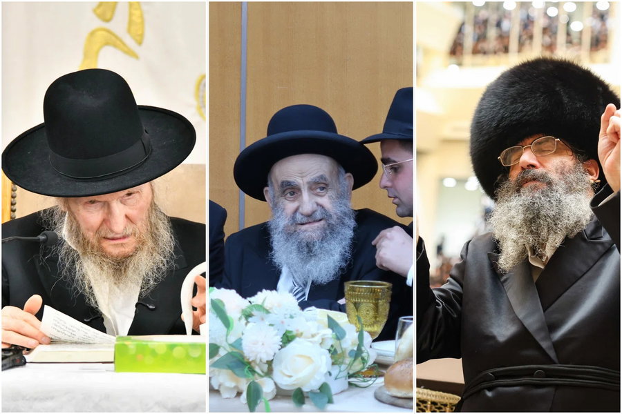 הגרצ"מ זילברברג - הגר"מ צדקה - הגר"ד סגל