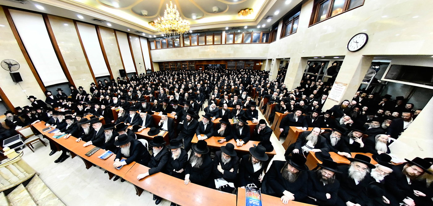 האדמו"ר משבט הלוי בשיחת הדרכה