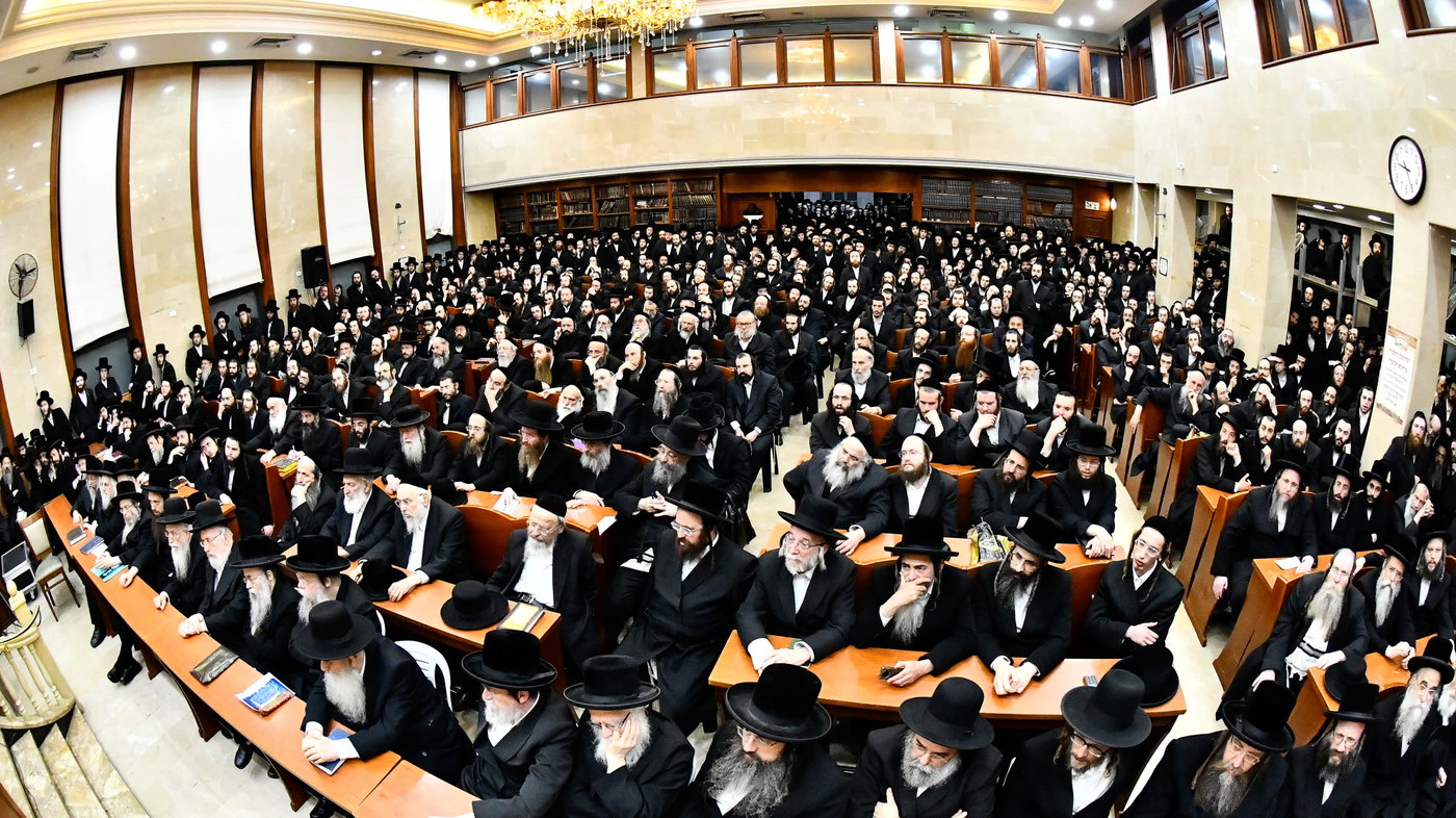 האדמו"ר משבט הלוי בשיחת הדרכה