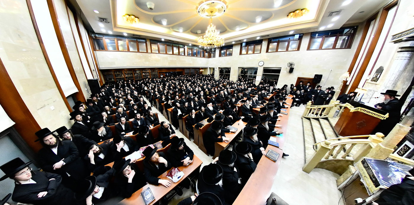 האדמו"ר משבט הלוי בשיחת הדרכה